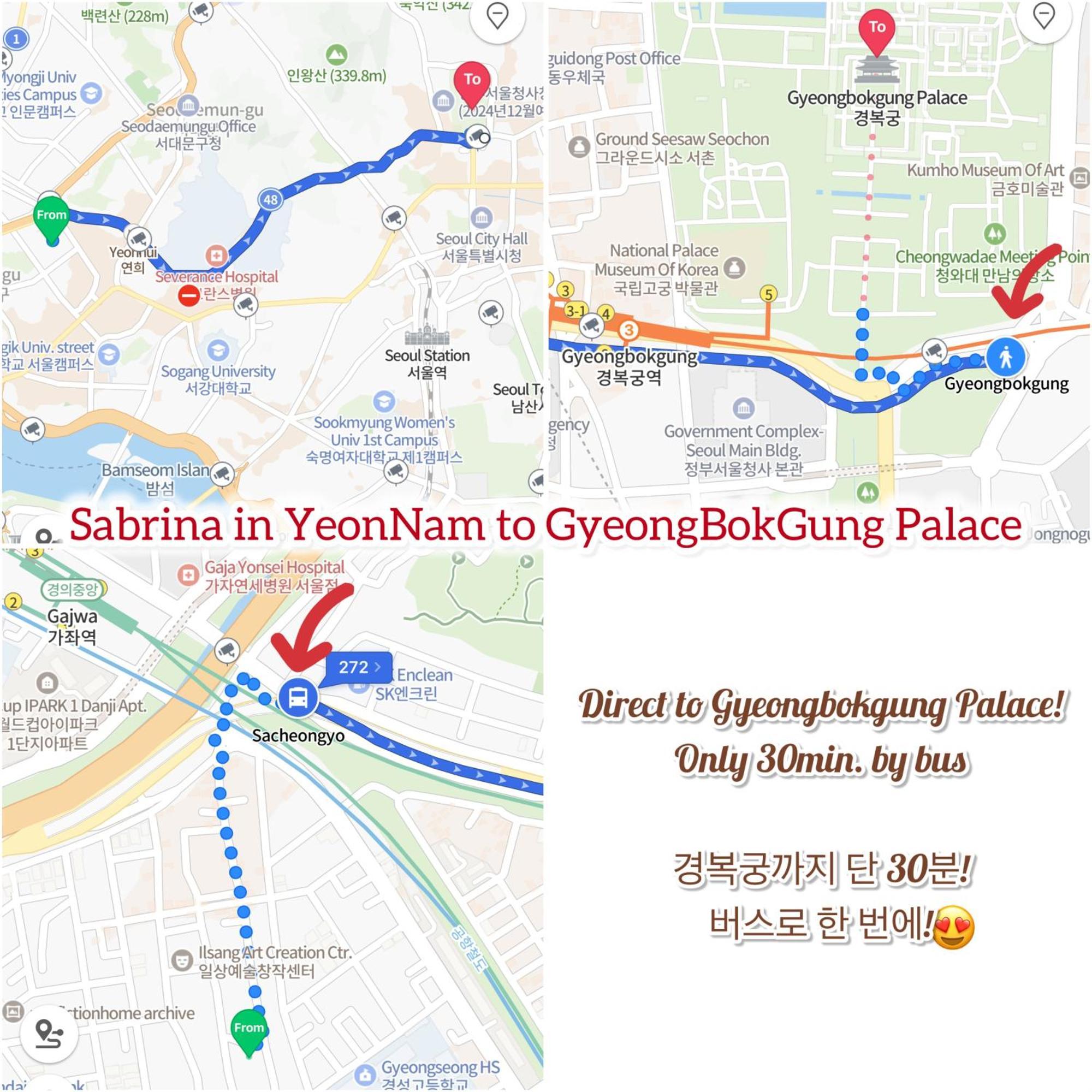 Apartment #new #seoul #hongdae #3bds #1ba #private #1fl Sabrina In Yeonnam *