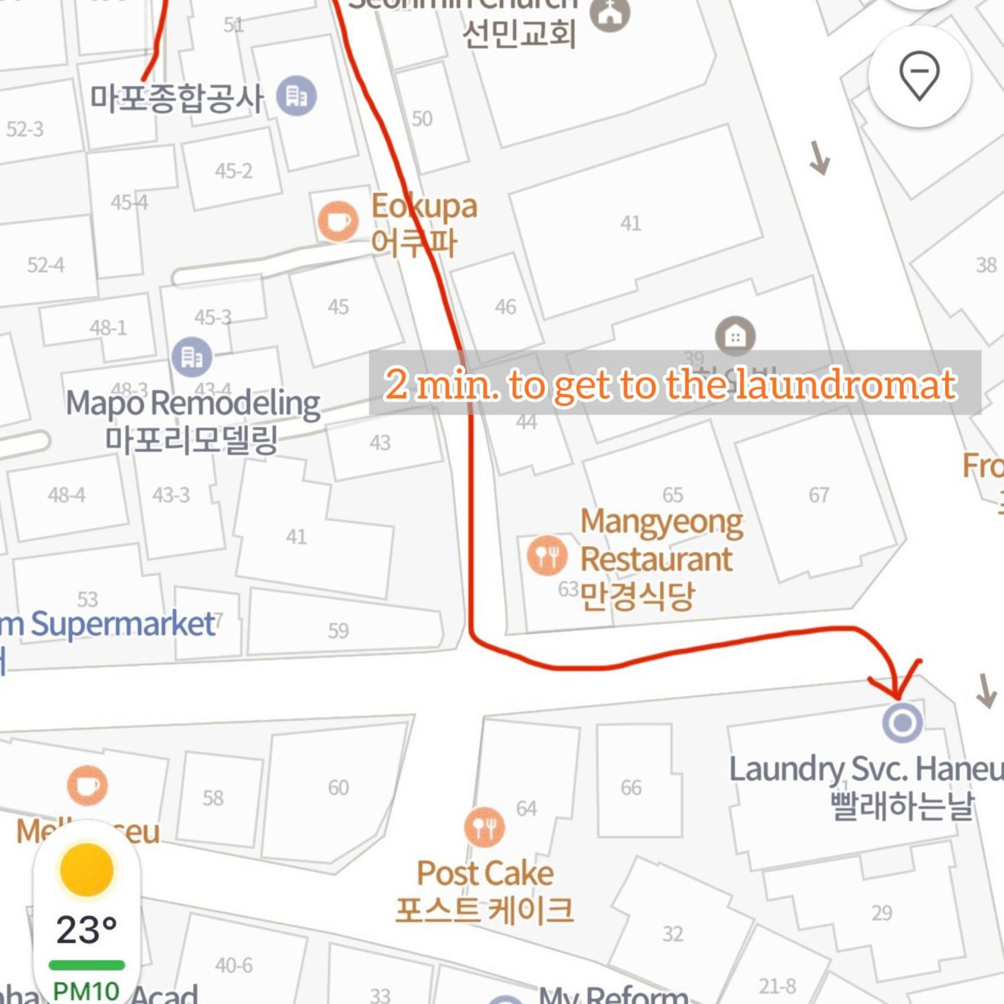 #new #seoul #hongdae #3bds #1ba #private #1fl Sabrina In Yeonnam Apartment